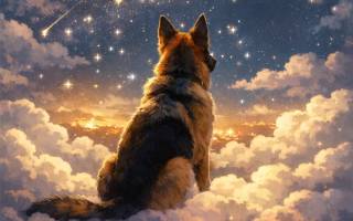 À la veille de la nouvelle année pensée pour tous les loulous ayant rejoint les étoiles