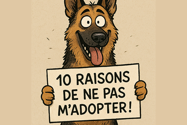 10 bonnes raisons de NE PAS adopter un Berger Allemand