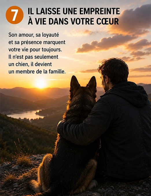 7 choses berger allemand 07 empreinte dans le coeur