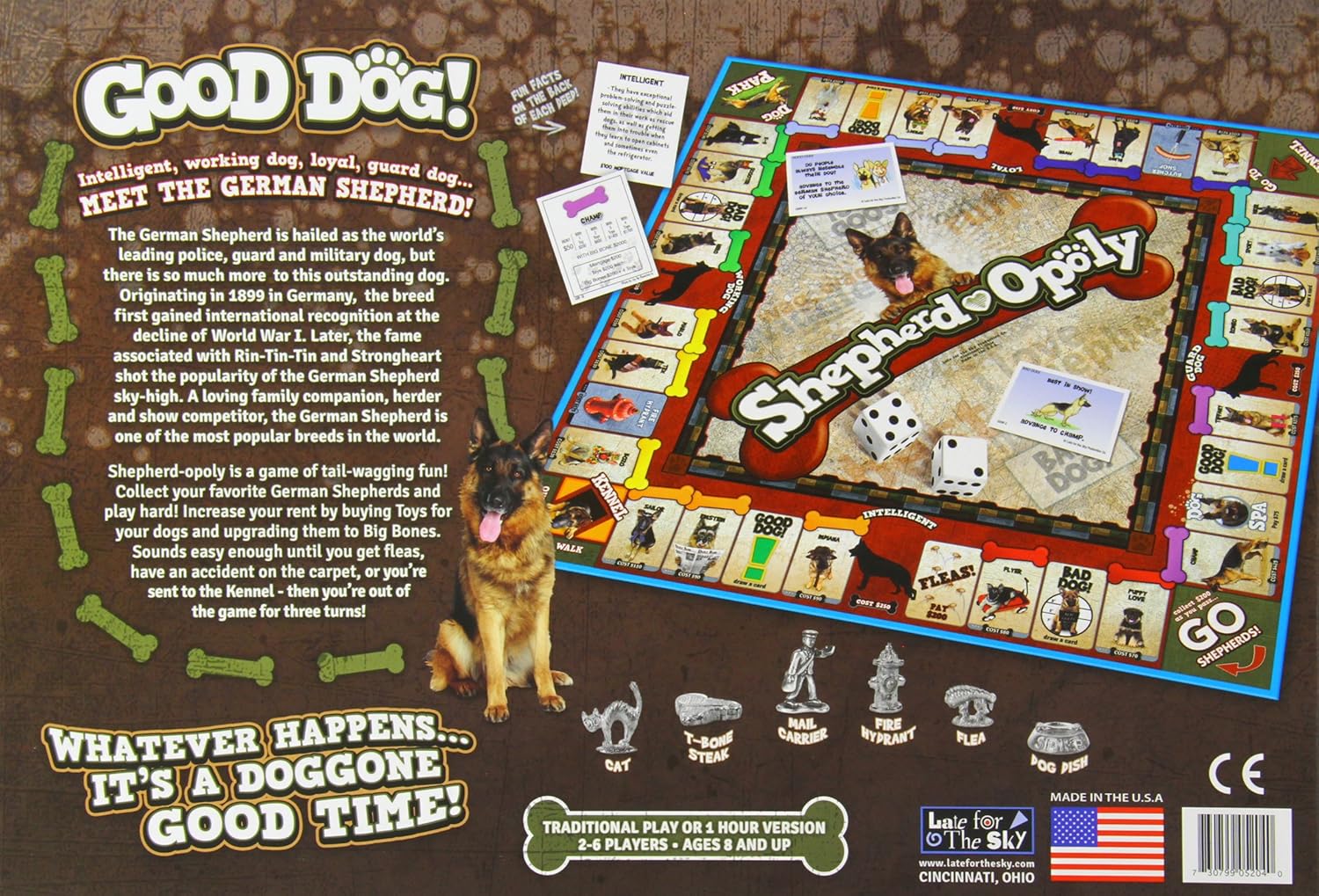 Découvrez German Shepherd-Opoly, le Monopoly dédié au Berger Allemand !