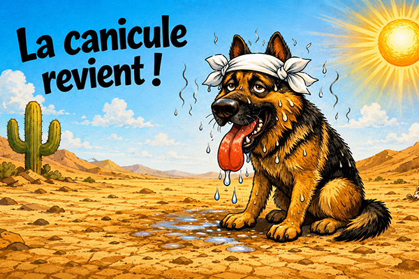 Canicule, protégez votre chien!