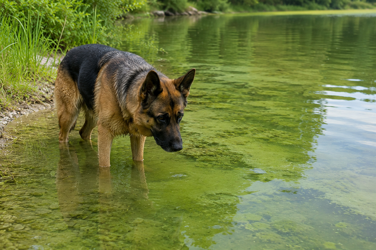 berger allemand cyanobacteries
