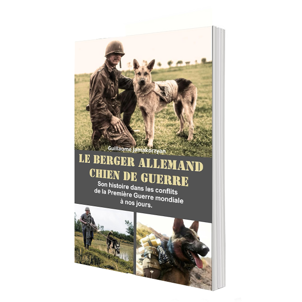 livre berger allemand chien de guerre
