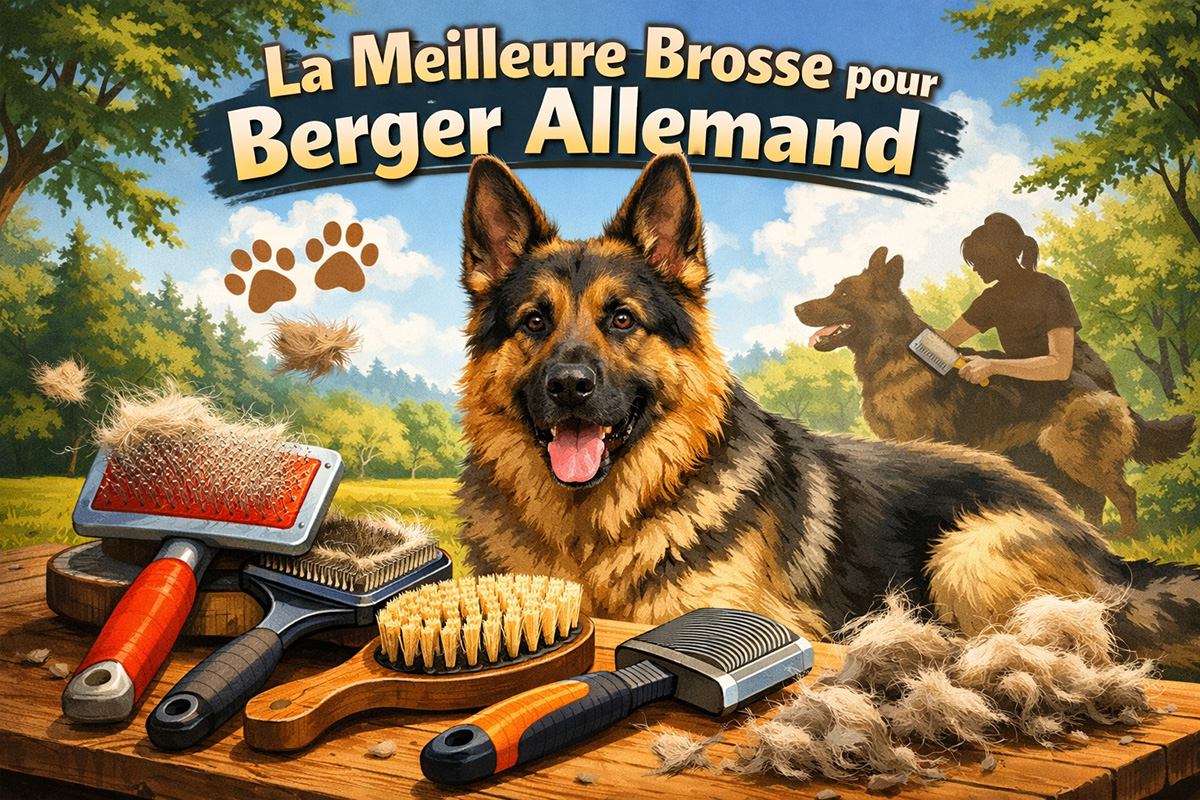 Quelle est la meilleure brosse pour un Berger Allemand ?