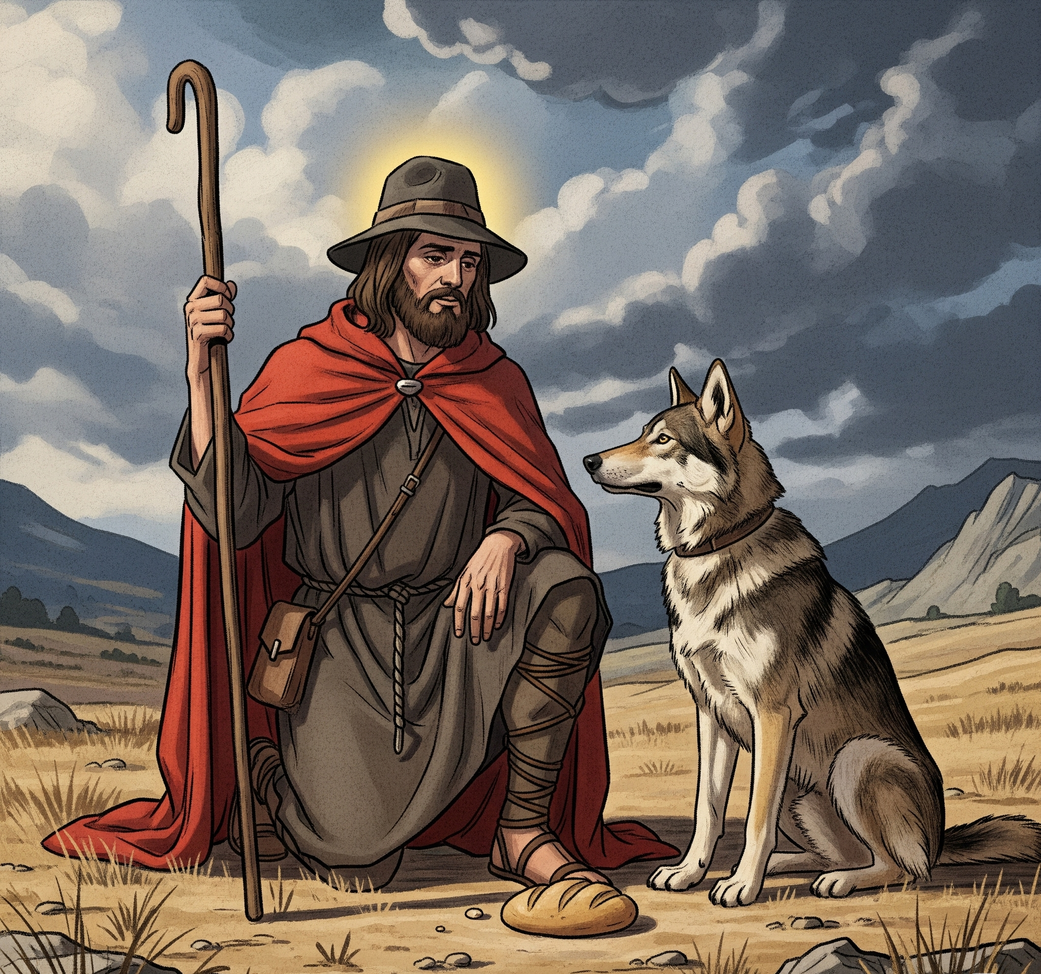 saint roch et son chien