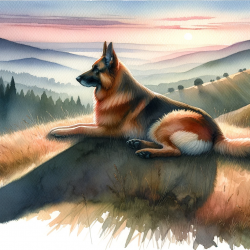 Artwork Berger Allemand 14a