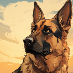 Artwork Berger Allemand 15f