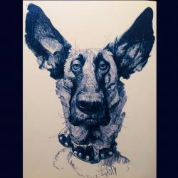 Artwork Berger Allemand 1a