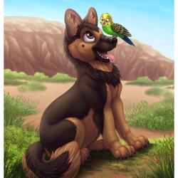 Artwork Berger Allemand 62